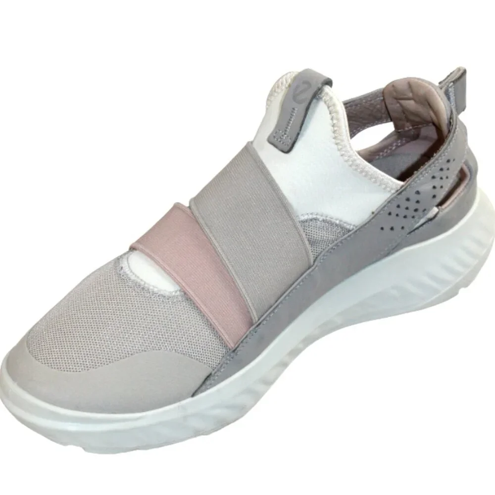 Ecco ST 1 Multicolor Gravel Lite Slip On Athleisure Sneakers Size 39 (US 8) - Picture 4 of 9